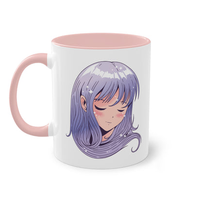 Verträumte Anime-Girl Tasse für Otakus