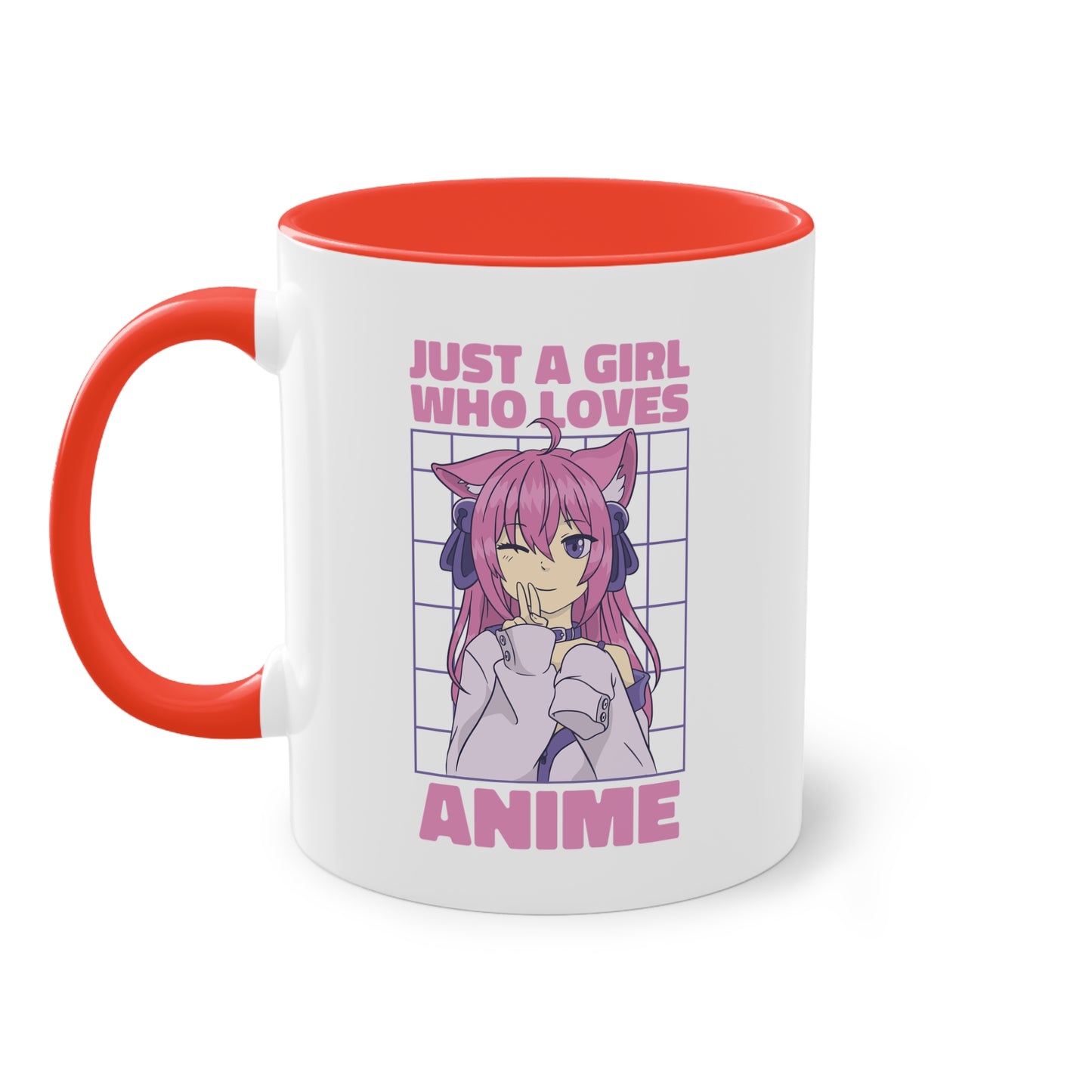 Anime-Liebhaberin - Die Manga/Anime-Tasse mit Otaku Girl