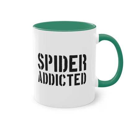 Tasse "Spider Addicted" - Für alle echten Spinnenfans