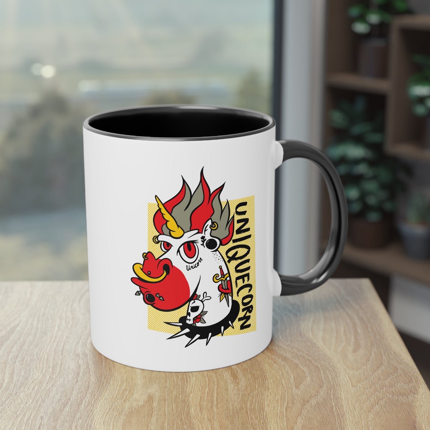 Punk Einhorn Tasse für Individualisten mit einzigartigem Stil