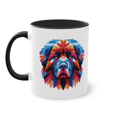 Neufundländer Tasse - Bunte Hundetasse für Neufundländer Fans