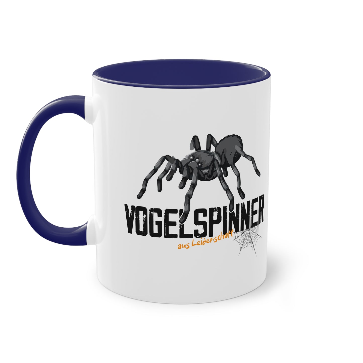 "Vogelspinner aus Leidenschaft" - Vogelspinnen Tasse mit Herz