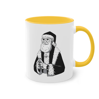 Dunkle Weihnachtsstimmung: Gothic Weihnachtsmann Tasse