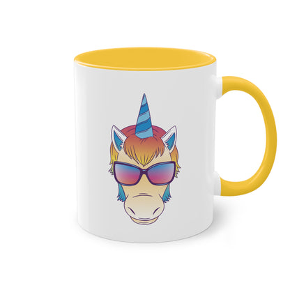 Cooles Einhorn mit Sonnenbrille Tasse - Stylisch und Lässig