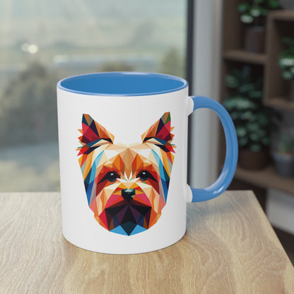 Yorkshire Terrier Tasse - Bunte Hundetasse für Yorkshire Fans