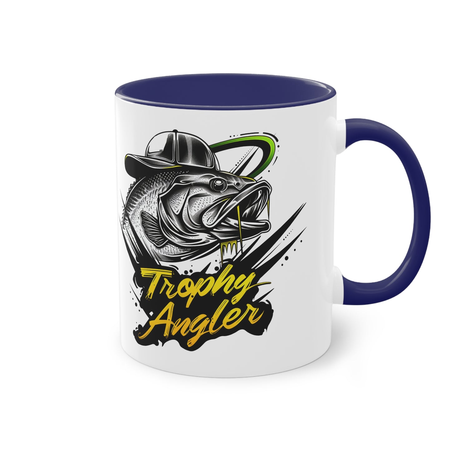 Angler Tasse „Trophy Angler“ mit sportlichem Barsch Design