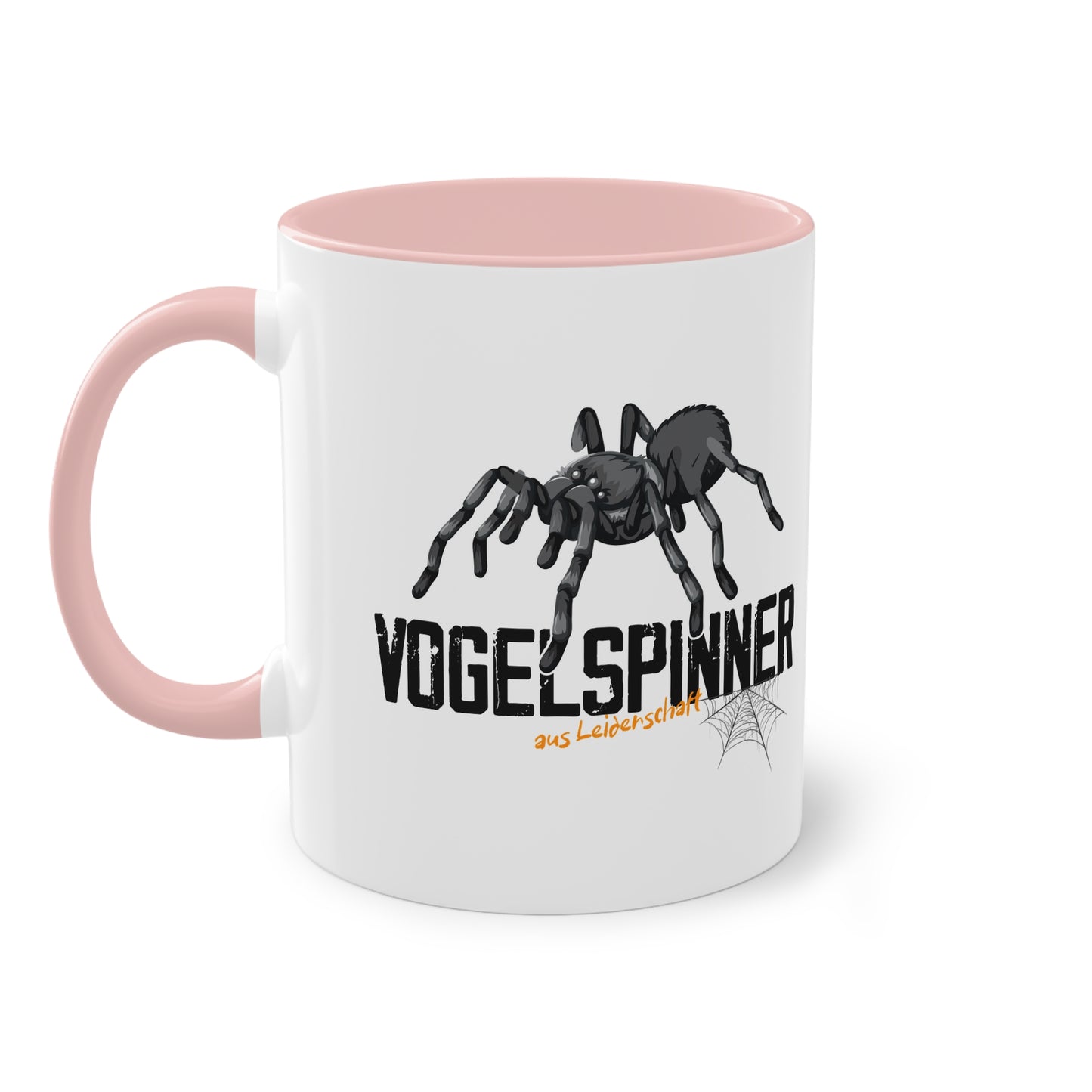 "Vogelspinner aus Leidenschaft" - Vogelspinnen Tasse mit Herz