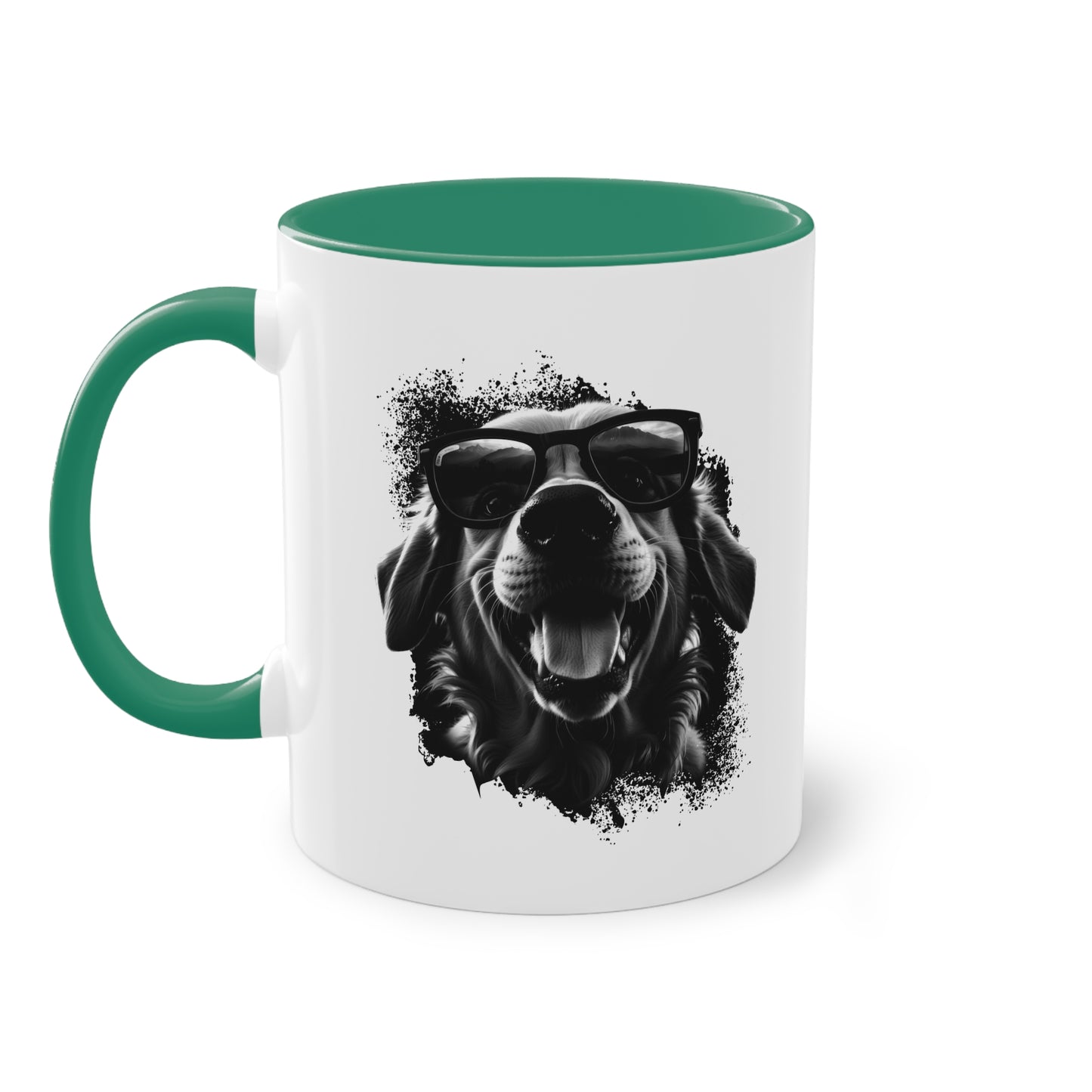 Cooler Retriever - Die Golden Retriever Hunde-Tasse mit Sonnenbrille