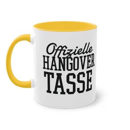 "Offizielle Hangover Tasse" für den harten Morgen danach