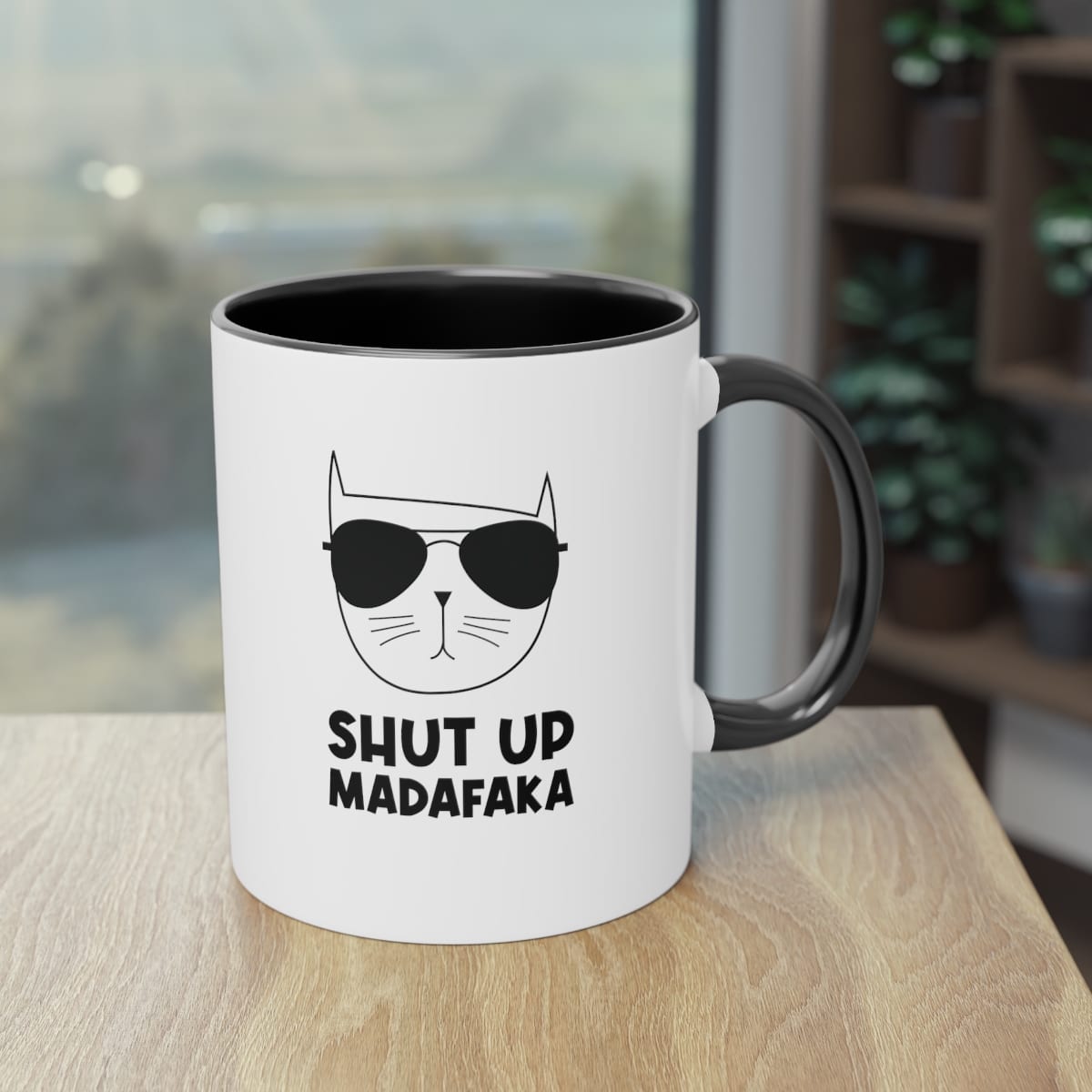 Lässige Katze: Shut up madafaka