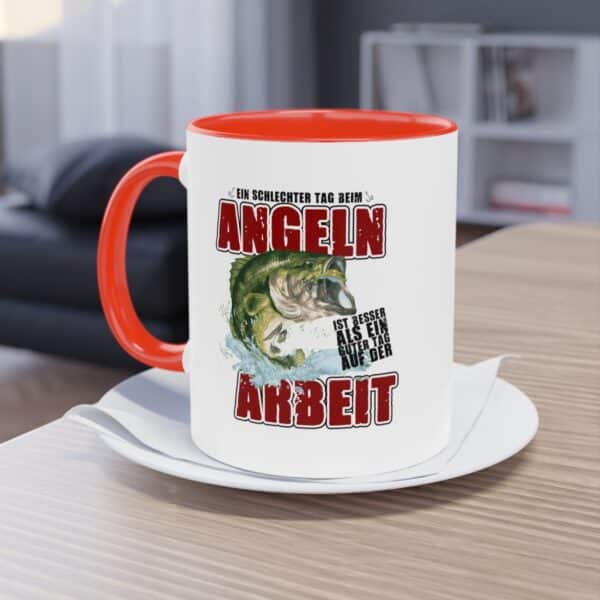 Ein schlechter Tag beim Angeln ist besser als ein guter Tag auf der Arbeit - das Geschenk für Angler