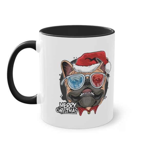 Festliche Mopsfreude: Merry Christmas Tasse