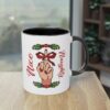 Böse und Brav im Weihnachtsstil: Naughty & Nice Tasse