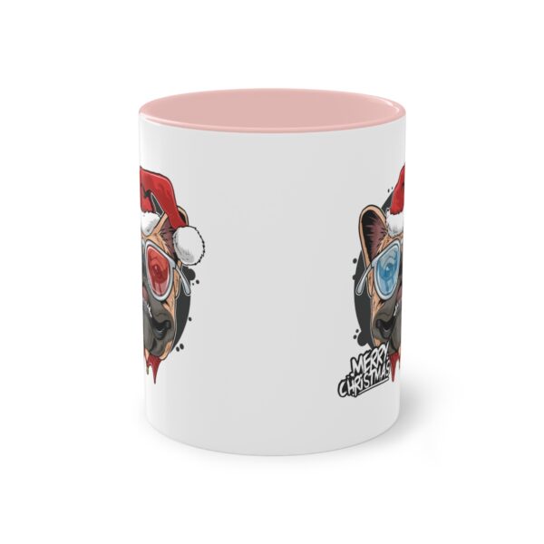 Festliche Mopsfreude: Merry Christmas Tasse