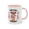 Böse und Brav im Weihnachtsstil: Naughty & Nice Tasse