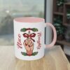 Böse und Brav im Weihnachtsstil: Naughty & Nice Tasse