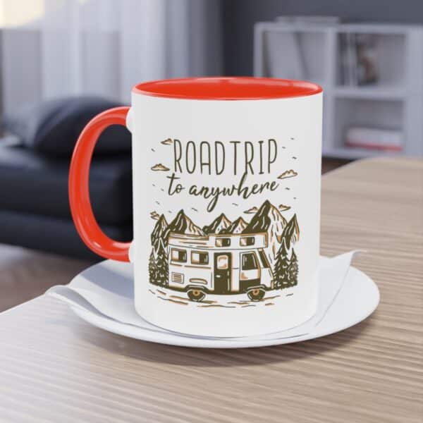 Abenteuer auf Rädern: Roadtrip Tasse – Das perfekte Roadtrip Geschenk