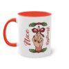 Böse und Brav im Weihnachtsstil: Naughty & Nice Tasse