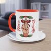 Böse und Brav im Weihnachtsstil: Naughty & Nice Tasse