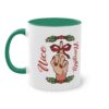 Böse und Brav im Weihnachtsstil: Naughty & Nice Tasse