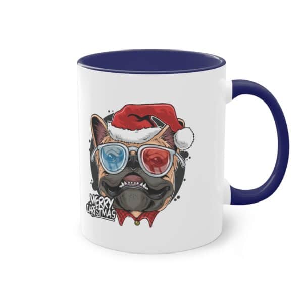 Festliche Mopsfreude: Merry Christmas Tasse