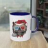 Festliche Mopsfreude: Merry Christmas Tasse