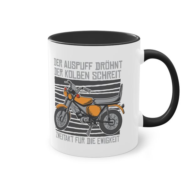 2-Takt für die Ewigkeit - die Moped Tasse für Zweitakter Fans