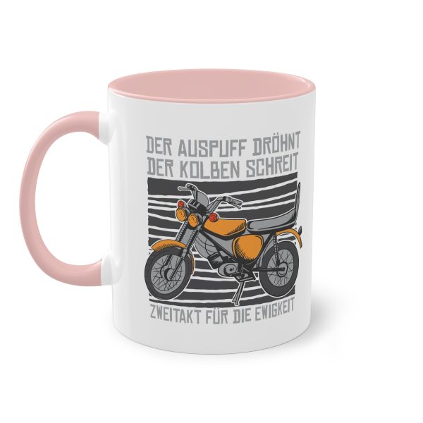 2-Takt für die Ewigkeit - die Moped Tasse für Zweitakter Fans