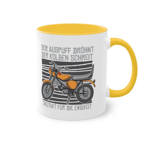 2-Takt für die Ewigkeit - die Moped Tasse für Zweitakter Fans