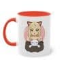 Katzenliebe im Manga-Stil - Die Anime Girl & Katzenfreundschaft Tasse