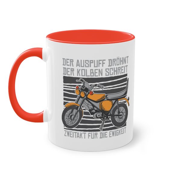 2-Takt für die Ewigkeit - die Moped Tasse für Zweitakter Fans