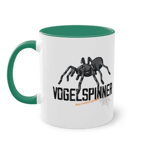 Vogelspinner aus Leidenschaft - Vogelspinnen Tasse mit Herz