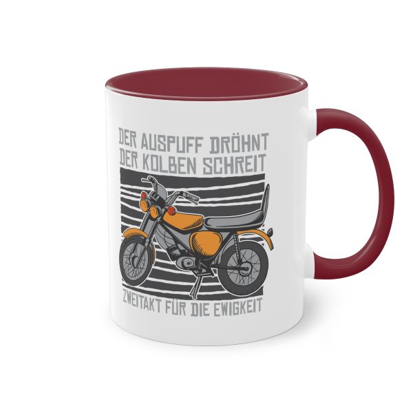 2-Takt für die Ewigkeit - die Moped Tasse für Zweitakter Fans