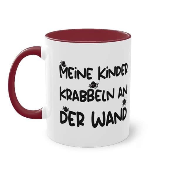 Krabbelnde Lieblinge - die Vogelspinnen Tasse für Vogelspinnen Eltern