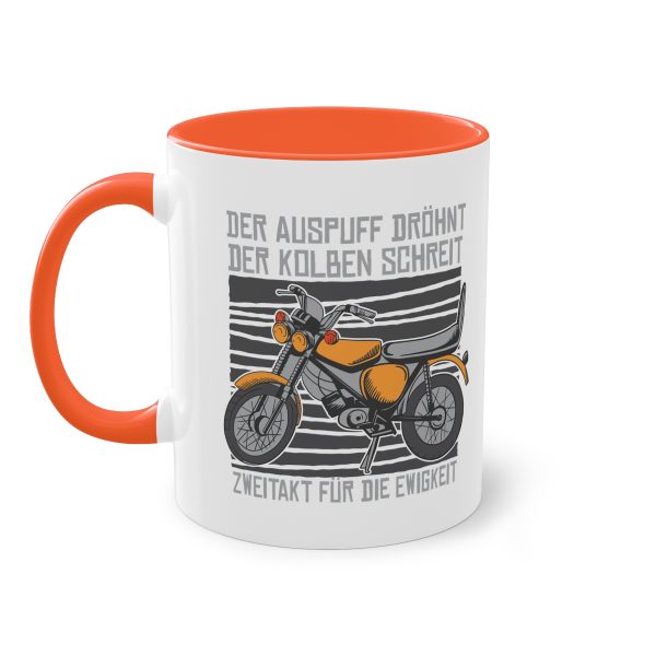 2-Takt für die Ewigkeit - die Moped Tasse für Zweitakter Fans