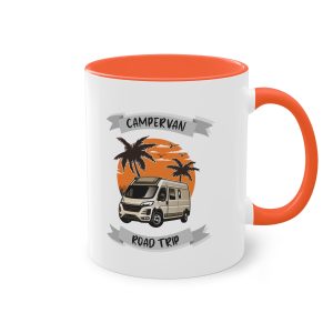 Unterwegs im Campervan: Road Trip Abenteuer Tasse