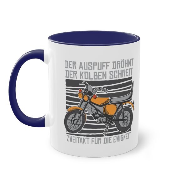 2-Takt für die Ewigkeit - die Moped Tasse für Zweitakter Fans