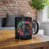 Bunte Spinnenkunst - Die Vogelspinnen Tasse mit Farbe