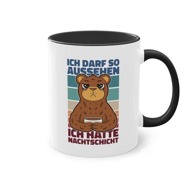 Die Nachtschicht Tasse für Kaffee und Tee