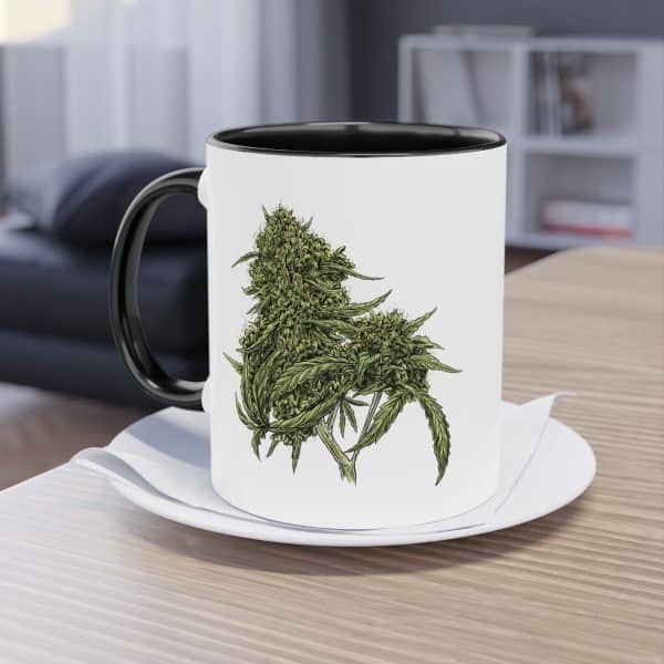 Cannbis Bud Tasse für Kaffee oder Tee