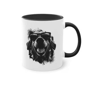 Cooler Retriever - Die Golden Retriever Hunde-Tasse mit Sonnenbrille