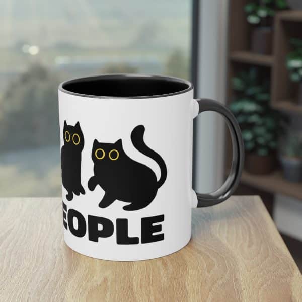 Die Katzen-Tasse mit "Ew People"-Spruch