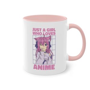 Anime-Liebhaberin - Die Manga/Anime-Tasse mit Otaku Girl
