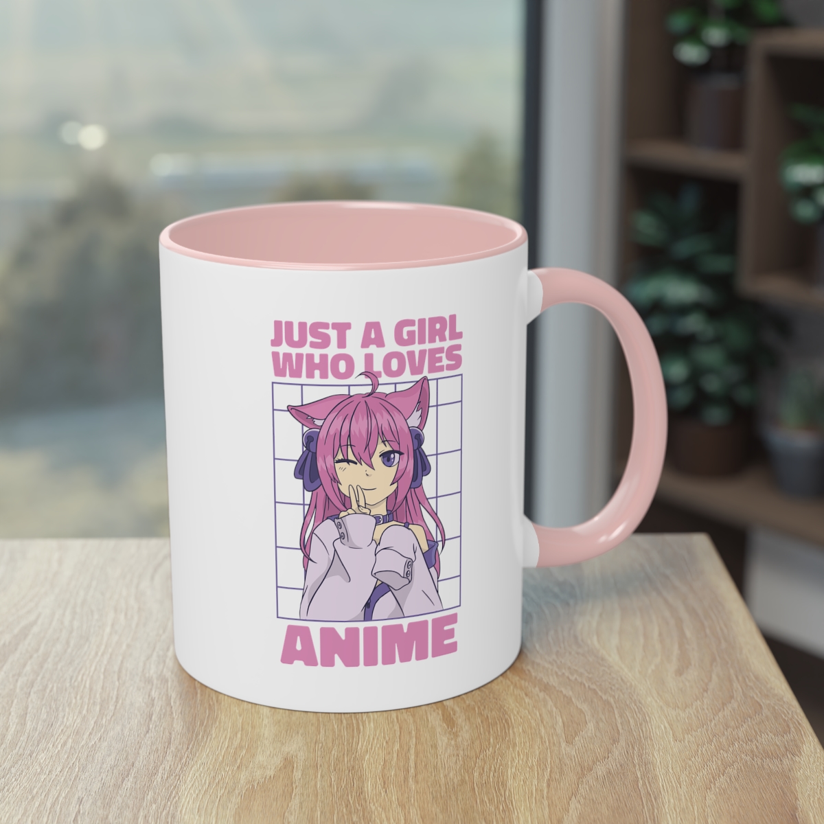 Anime-Liebhaberin - Die Manga/Anime-Tasse mit Otaku Girl