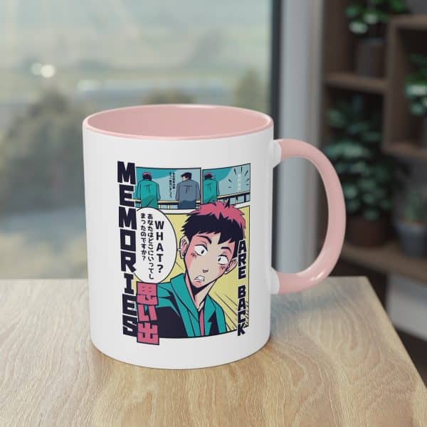 Anime Tasse mit Otaku boy - "Erinnerungen kehren zurück"