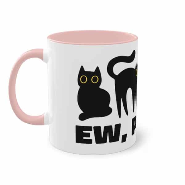 Die Katzen-Tasse mit "Ew People"-Spruch