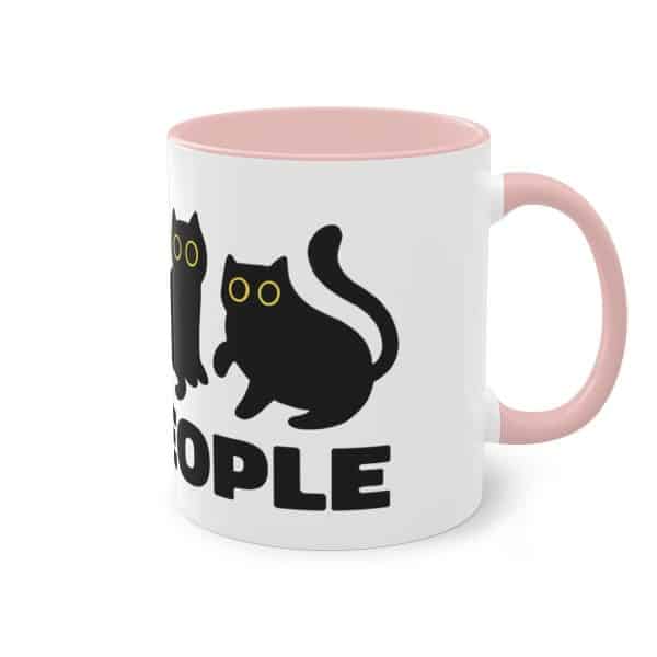 Die Katzen-Tasse mit "Ew People"-Spruch