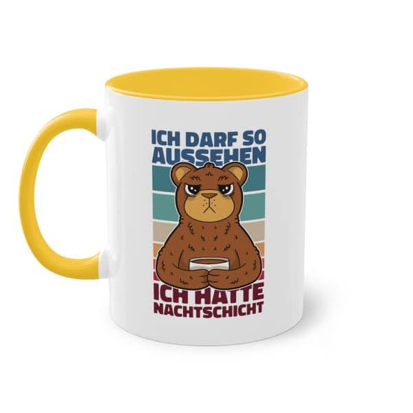 Die Nachtschicht Tasse für Kaffee und Tee