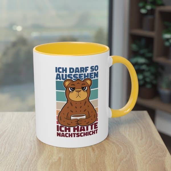 Die Nachtschicht Tasse für Kaffee und Tee