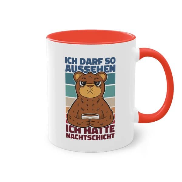 Die Nachtschicht Tasse für Kaffee und Tee